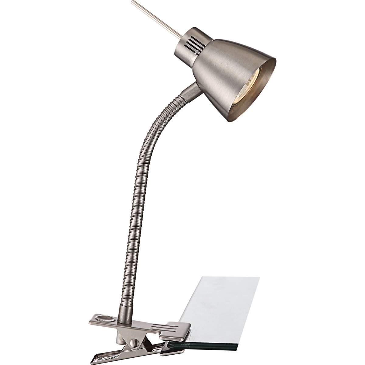 Настольная лампа Globo 2476L, серебро, GU10 LED, 1x3W 2476L