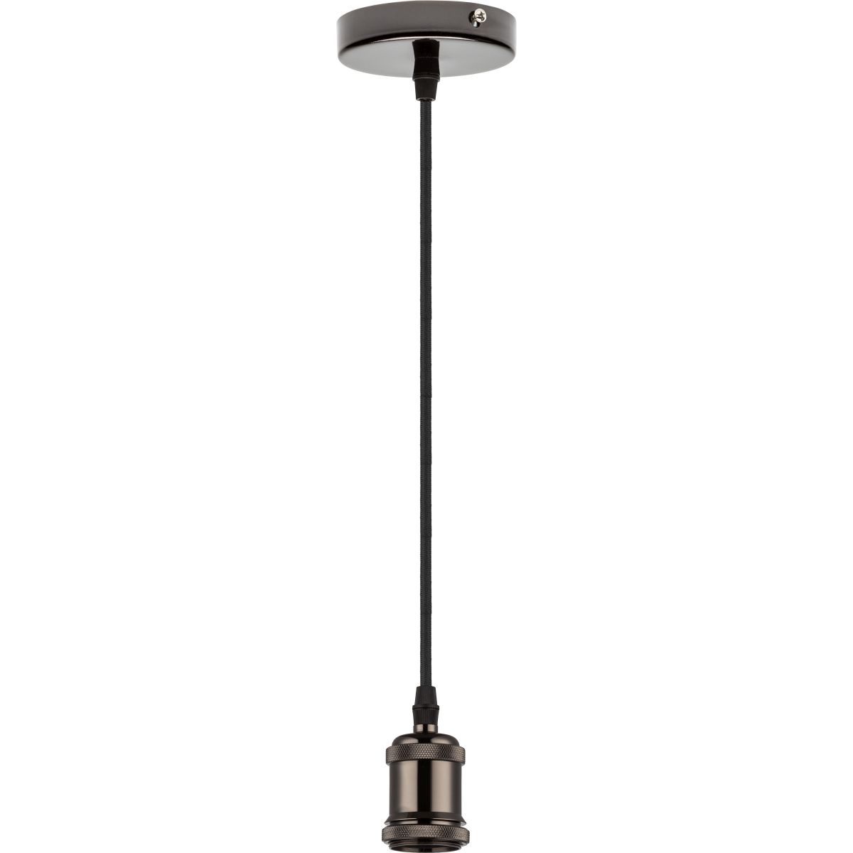 Светильник подвесной Globo A16, черный хром, E27, 1x60W A16