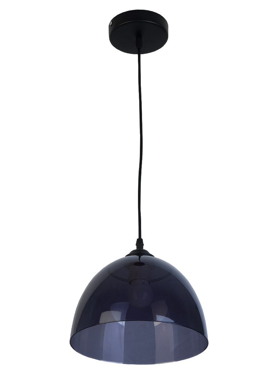 Светильник подвесной Karin, арт TL4480D-01TB, E27, 1x60W, прозрачный черный TL4480D-01TB