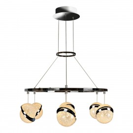 Подвесная светодиодная люстра iLedex CRystal Ball C4474-6 CR - c4474_6_cr_2