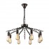 Люстра подвесная Kristen TL1181H-08BK Toplight - Подвесная люстра Toplight Kristen TL1181H-08BK