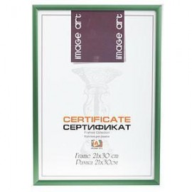 Фоторамка Image Art 6010-8/Е зеленая certificate 21x30 (12/24/480) C0036043 - Фоторамка Image Art 6010-8/Е зеленая certificate 21x30 (12/24/480) C0036043