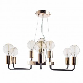 Подвесная люстра Arte Lamp Gelo A6001LM-9BK - Подвесная люстра Arte Lamp Gelo A6001LM-9BK