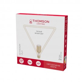 Лампа светодиодная филаментная Thomson E27 12W 2700K трубчатая матовая TH-B2400 - Лампа светодиодная филаментная Thomson E27 12W 2700K трубчатая матовая TH-B2400