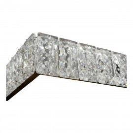Подвесной светодиодный светильник iLedex Crystal ice MD7212-40B CR - md7212_40b_cr_2