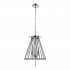 Подвесная люстра Crystal Lux Modesto SP3 Black/Chrome - Подвесная люстра Crystal Lux Modesto SP3 Black/Chrome