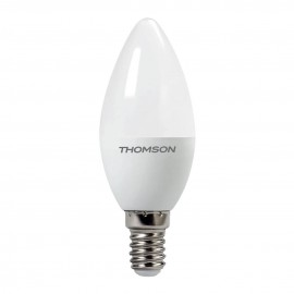 Лампа светодиодная Thomson E14 8W 3000K свеча матовая TH-B2015 - Лампа светодиодная Thomson E14 8W 3000K свеча матовая TH-B2015