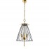 Подвесная люстра Crystal Lux Modesto SP3 Black/Gold - Подвесная люстра Crystal Lux Modesto SP3 Black/Gold