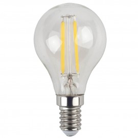 Лампа светодиодная филаментная ЭРА E14 7W 4000K прозрачная F-LED P45-7W-840-E14 Б0049891 - Лампа светодиодная филаментная ЭРА E14 7W 4000K прозрачная F-LED P45-7W-840-E14 Б0049891