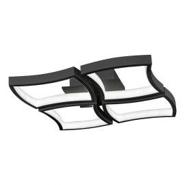 Потолочная светодиодная люстра iLedex Roomy 8196-4-X-T BK - Потолочная светодиодная люстра iLedex Roomy 8196-4-X-T BK
