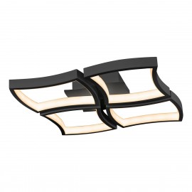 Потолочная светодиодная люстра iLedex Roomy 8196-4-X-T BK - 8196_4___t_bk_2