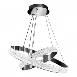 Подвесной светодиодный светильник iLedex Crystal ice MD7212-60A CR - Подвесной светодиодный светильник iLedex Crystal ice MD7212-60A CR