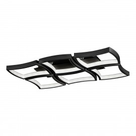 Потолочная светодиодная люстра iLedex Roomy 8196-6-X-T BK - Потолочная светодиодная люстра iLedex Roomy 8196-6-X-T BK