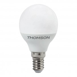 Лампа светодиодная диммируемая Thomson E14 6W 3000K шар матовая TH-B2153 - Лампа светодиодная диммируемая Thomson E14 6W 3000K шар матовая TH-B2153