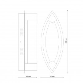 Настенный светильник Lucia Tucci Modena W172.1 Large LED400 - modena__172_1_large_led400_1
