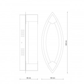 Настенный светильник Lucia Tucci Modena W172.1 Small LED320 - modena__172_1_small_led320_1