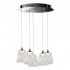 Подвесная светодиодная люстра iLedex Flora WD8007-5 CR - _d8007_5_cr_3