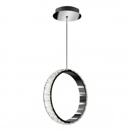 Подвесной светодиодный светильник iLedex Crystal ice MD7216-1 CR - Подвесной светодиодный светильник iLedex Crystal ice MD7216-1 CR