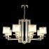 Подвесная люстра Crystal Lux Nicolas SP-PL8 Gold/White - nicolas_sp_pl8_gold__hite_1