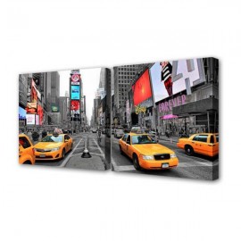 Модульная картина TL-M2049 Toplight - Модульная картина По улицам Нью-Йорка III Toplight 50x100см TL-M2049
