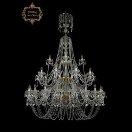 Подвесная люстра ArtClassic 11.11.20+10+5.530.3d.XL-198.Gd.Sp - Подвесная люстра ArtClassic 11.11.20+10+5.530.3d.XL-198.Gd.Sp