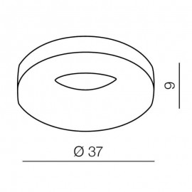 Накладной светильник Azzardo Ring B AZ0336 - Накладной светильник Azzardo Ring B AZ0336