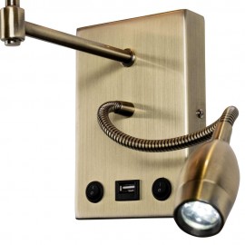 Бра Arte Lamp Elba A2581AP-2AB - Бра Arte Lamp Elba A2581AP-2AB