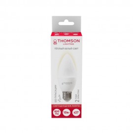 Лампа светодиодная Thomson E27 10W 3000K свеча матовая TH-B2023 - t__b2023_3