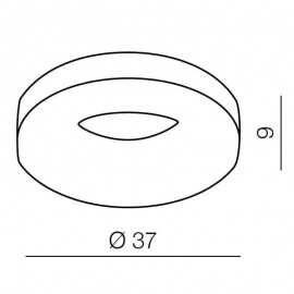 Накладной светильник Azzardo Ring C AZ0586 - Накладной светильник Azzardo Ring C AZ0586