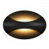 Настенный светодиодный светильник iLedex Flux ZD7151-6W BK Black+Gold - zd7151_6__bk_2