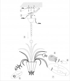 Подвесная люстра Odeon Light Merida 2652/3 - 2652_3_2