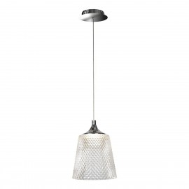 Подвесной светодиодный светильник iLedex Flora WD8007-1 CR - Подвесной светодиодный светильник iLedex Flora WD8007-1 CR