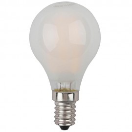Лампа светодиодная филаментная ЭРА E14 9W 4000K матовая F-LED P45-9w-840-E14 frost Б0047027 - Лампа светодиодная филаментная ЭРА E14 9W 4000K матовая F-LED P45-9w-840-E14 frost Б0047027