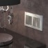 Выключатель Werkel двухклавишный проходной серебряный рифленый WL09-SW-2G-2W 4690389085154 - Выключатель Werkel двухклавишный проходной серебряный рифленый WL09-SW-2G-2W 4690389085154