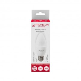 Лампа светодиодная Thomson E27 10W 4000K свеча матовая TH-B2024 - t__b2024_3