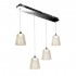 Подвесной светодиодный светильник iLedex Flora WD8007-4 CR - _d8007_4_cr_2