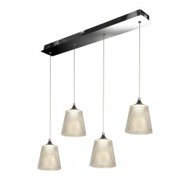 Подвесной светодиодный светильник iLedex Flora WD8007-4 CR - _d8007_4_cr_3