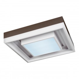 Потолочный светодиодный светильник iLedex Summery B6317-128W/520*520 WH - b6317_128__520_520____3
