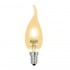 Лампа галогенная Uniel E14 42W золотая HCL-42/CL/E14 flame gold 04121 - Лампа галогенная Uniel E14 42W золотая HCL-42/CL/E14 flame gold 04121