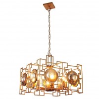 Подвесная люстра Crystal Lux Cuento SP8 Gold