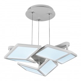 Подвесная светодиодная люстра iLedex Meridian W49005-3 WH - _49005_3____1