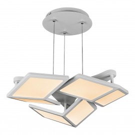 Подвесная светодиодная люстра iLedex Meridian W49005-3 WH - _49005_3____2