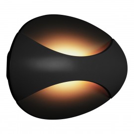 Настенный светодиодный светильник iLedex Flux ZD8151-5W BK Black+Gold - Настенный светодиодный светильник iLedex Flux ZD8151-5W BK Black+Gold