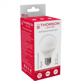 Лампа светодиодная Thomson E27 10W 6500K шар матовая TH-B2320 - t__b2320_3