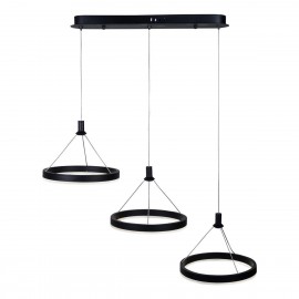 Подвесной светодиодный светильник iLedex Libra D075-3 BK - Подвесной светодиодный светильник iLedex Libra D075-3 BK