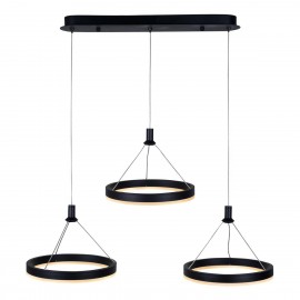 Подвесной светодиодный светильник iLedex Libra D075-3 BK - d075_3_bk_2