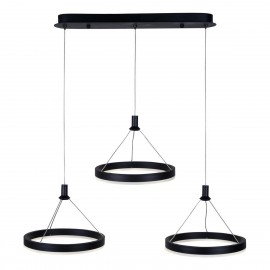 Подвесной светодиодный светильник iLedex Libra D075-3 BK - d075_3_bk_3