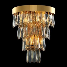Настенный светильник Crystal Lux Abigail AP3 GOLD/AMBER - abigail_ap3_gold_amber_1