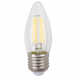 Лампа светодиодная филаментная ЭРА E27 11W 2700K прозрачная F-LED B35-11w-827-E27 Б0046986 - Лампа светодиодная филаментная ЭРА E27 11W 2700K прозрачная F-LED B35-11w-827-E27 Б0046986
