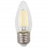 Лампа светодиодная филаментная ЭРА E27 11W 2700K прозрачная F-LED B35-11w-827-E27 Б0046986 - Лампа светодиодная филаментная ЭРА E27 11W 2700K прозрачная F-LED B35-11w-827-E27 Б0046986
